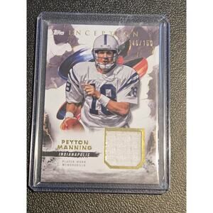 2024 Topps Inception #RC-PM Peyton Manning Relics #/150